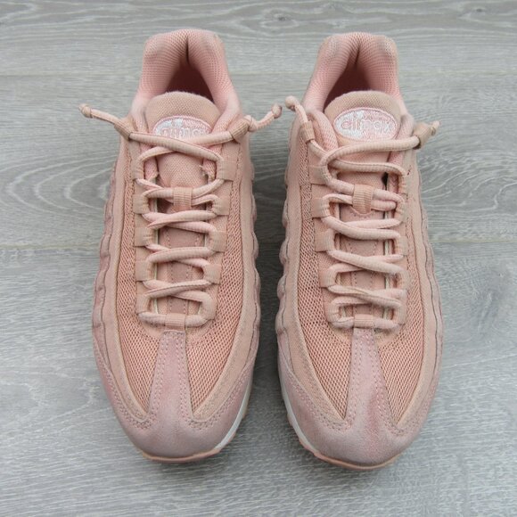 Nike Air Max 95 Sneakers Size 6Y Coral Pink Stardust  *USED* - Picture 3 of 12